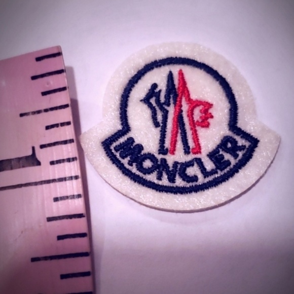 moncler iron on badge